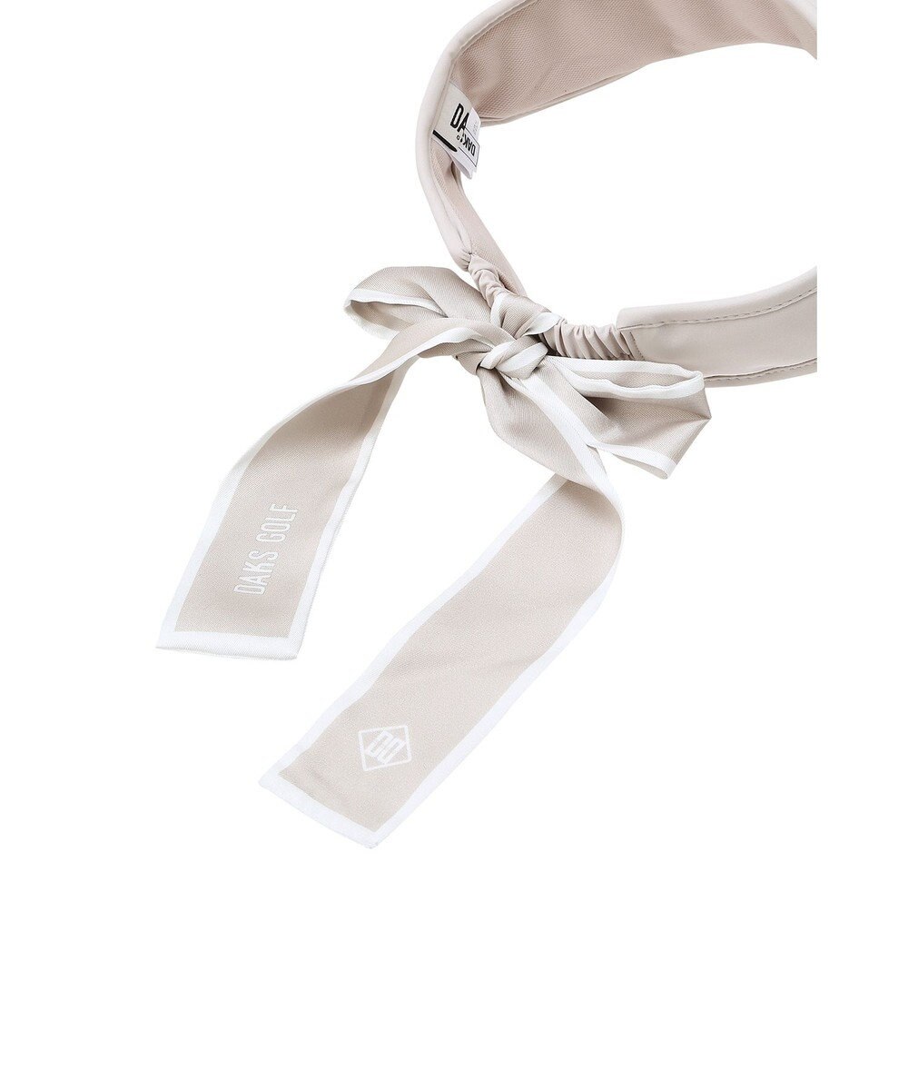 DAKS DAKS GOLF リボンサンバイザー 