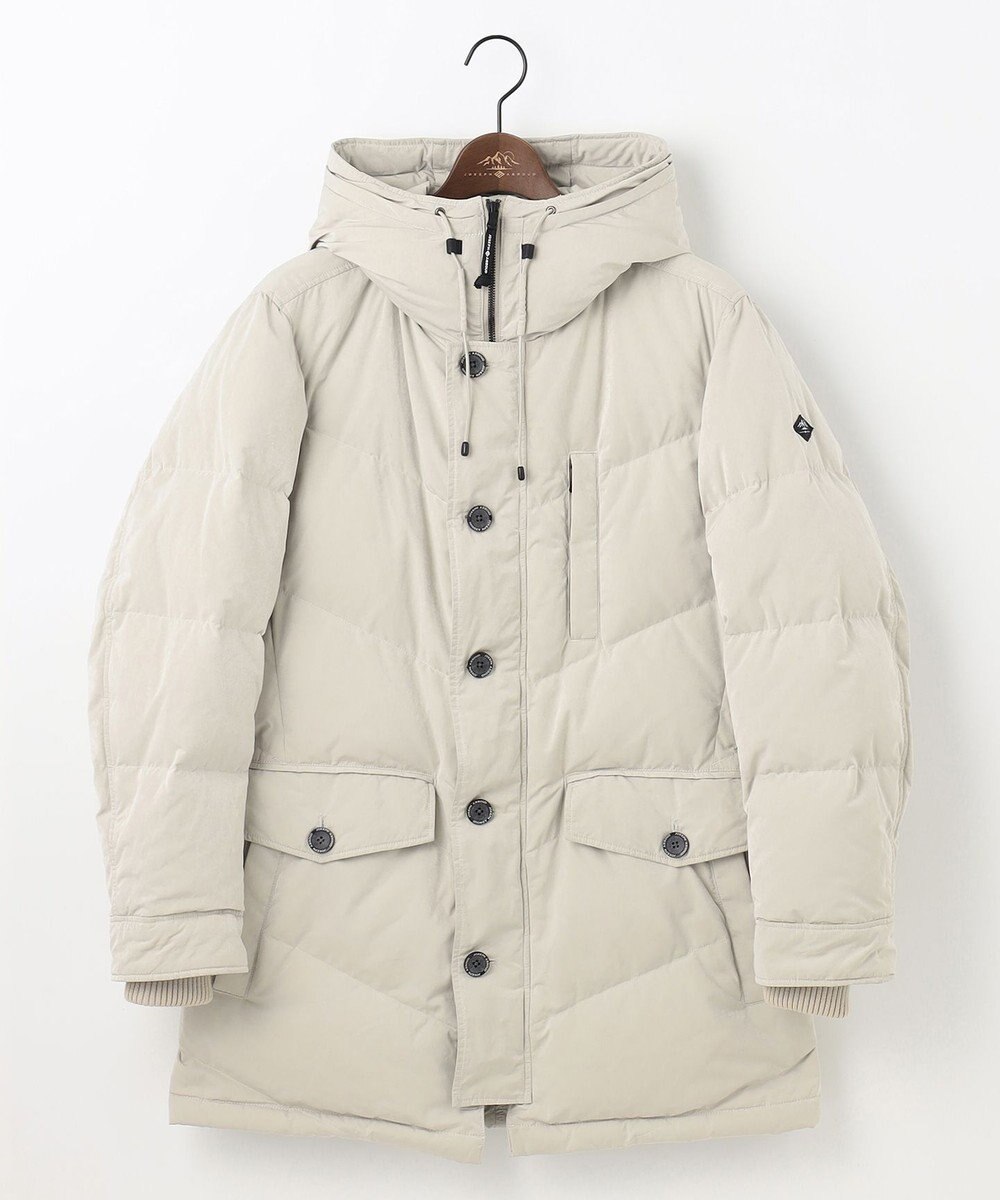 JOSEPH ABBOUD MOUNTAIN  【サスティナブル/ECO撥水/ECOファー/9ポケット/男女兼用】Pe/Nyピーチ ダウンコート 
