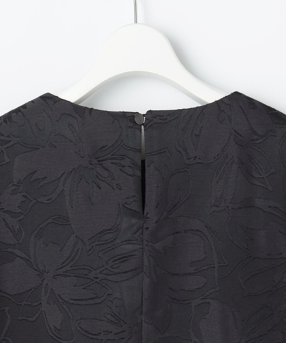 自由区 L 【カタログ掲載・セットアップ対応】フラワーオパールプリントブロッキング ブラウス 