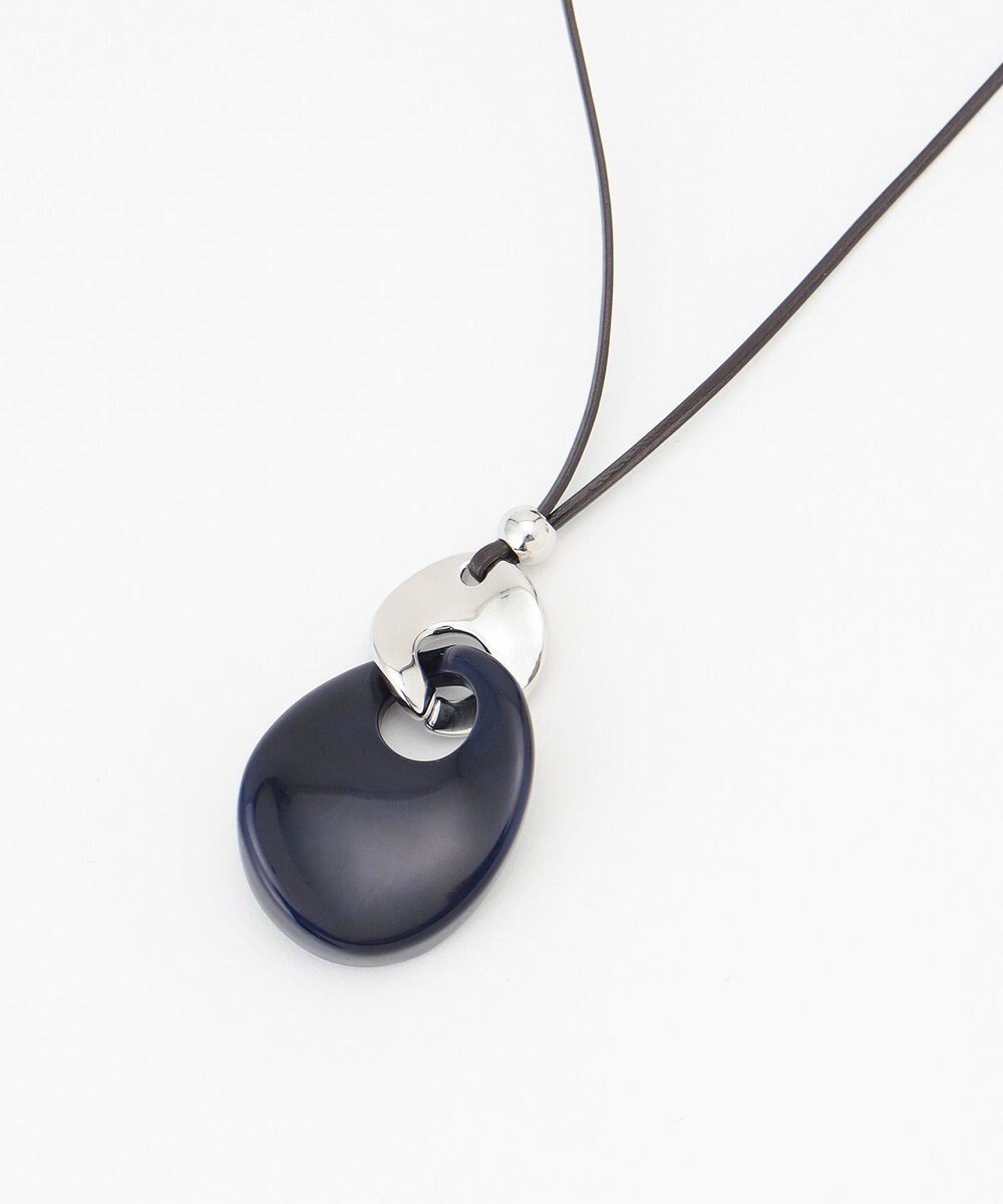 J.PRESS LADIES マーブルカーブ ネックレス 