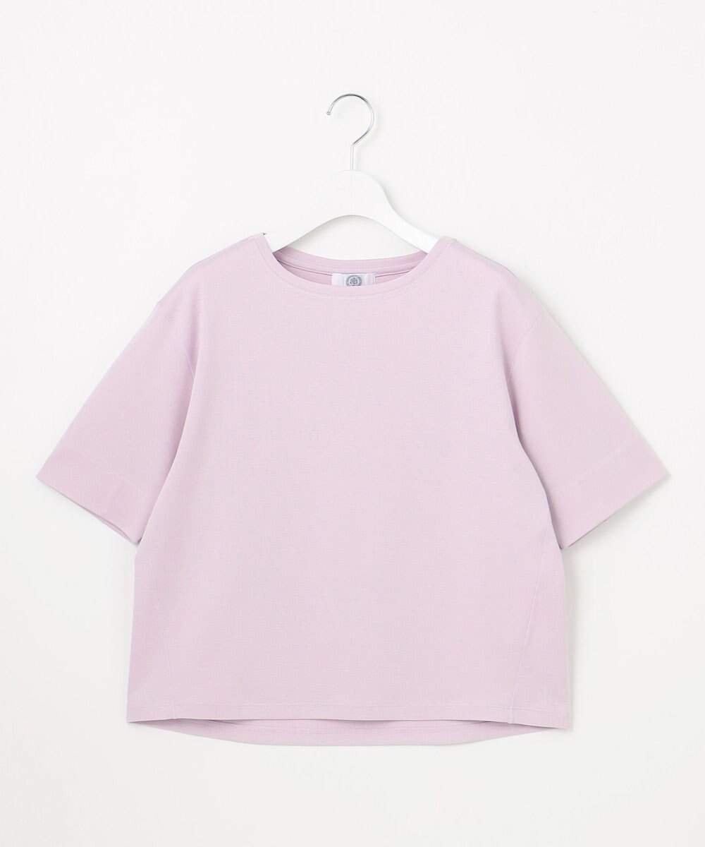 J.PRESS LADIES L 【洗える】フライスジャージー カットソー 