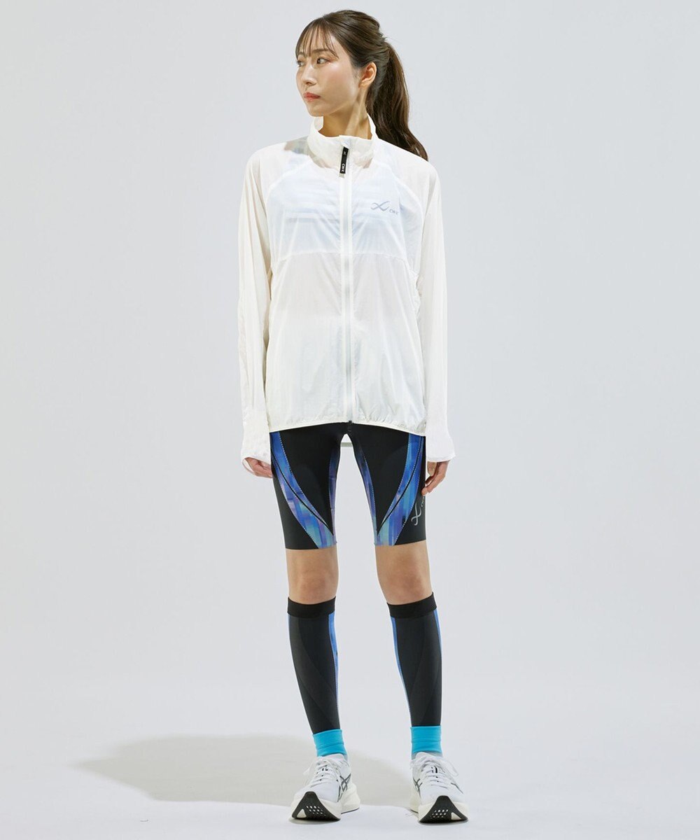 CW-X 【UNISEX】 CW-X ウインドブレーカー 上下開きファスナー スポーツウェア 長袖 ハイネック ユニセックス DWR599 /ワコール 