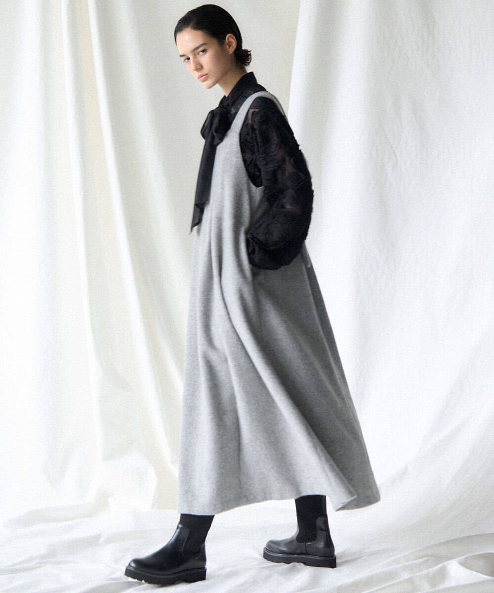 23区 【GOLD LABEL/見上愛さん着用】テープエンブロイダリー ブラウス 