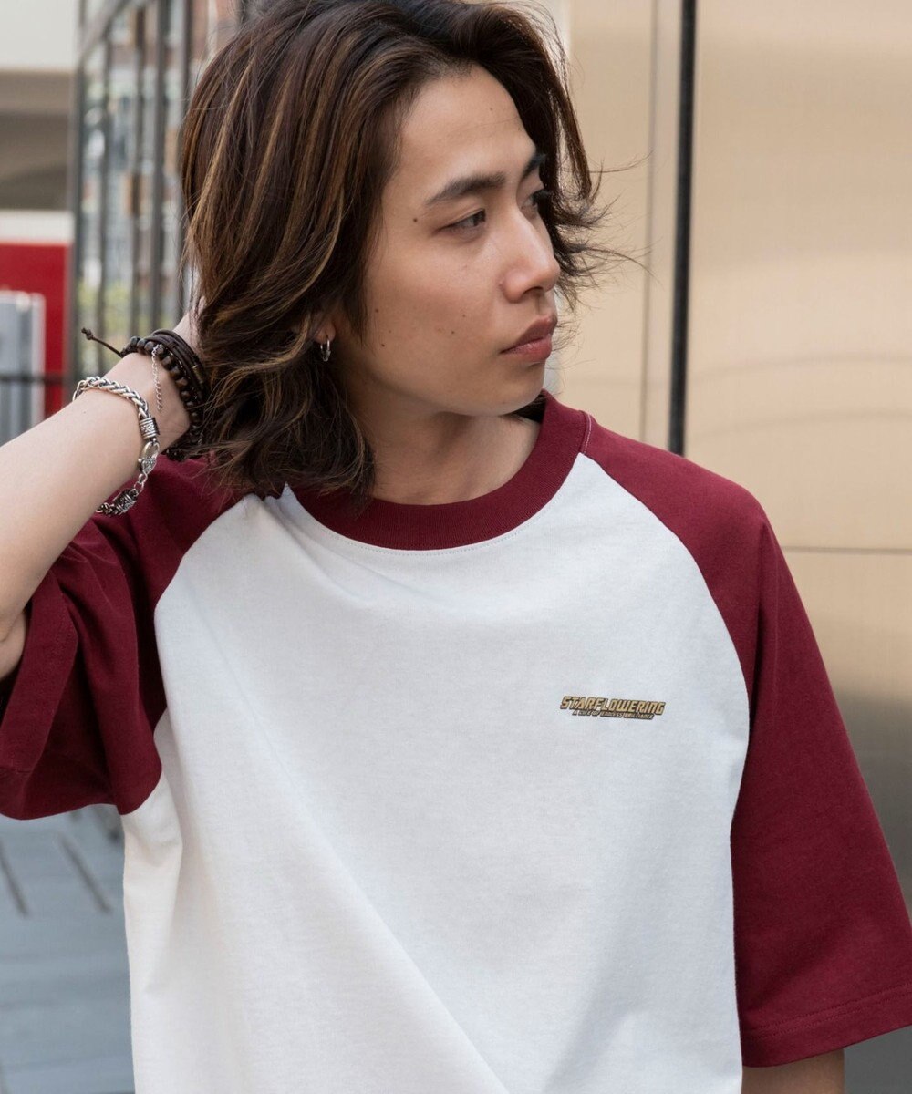 WEGO 【ユニセックス着用ITEM】ラグラングラフィックBIG　T（SS） 
