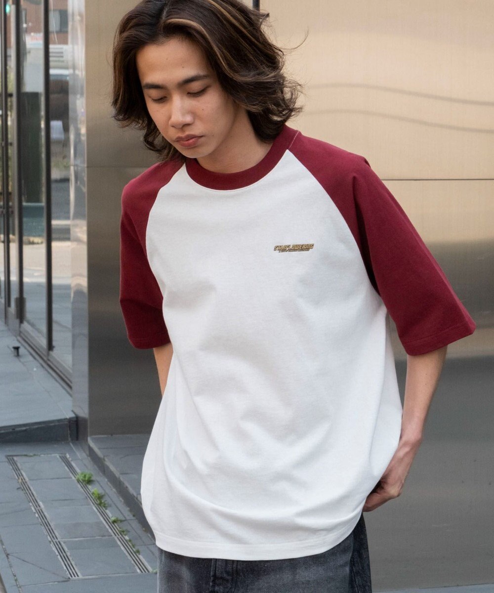 WEGO 【ユニセックス着用ITEM】ラグラングラフィックBIG　T（SS） 