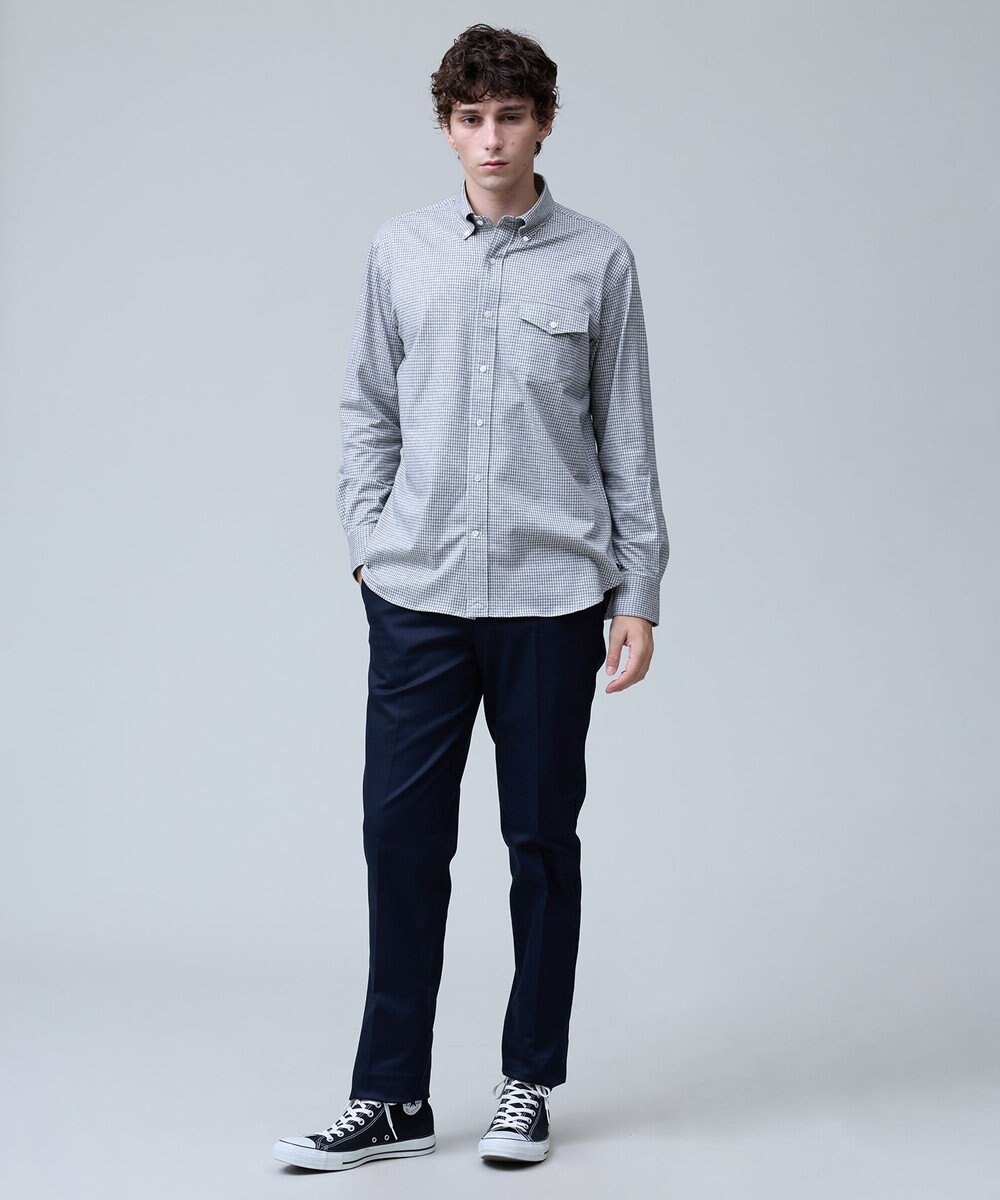 J.PRESS MEN 【KANEMASA JERSEY】ネルジャージータッターソール シャツ / B.D. 