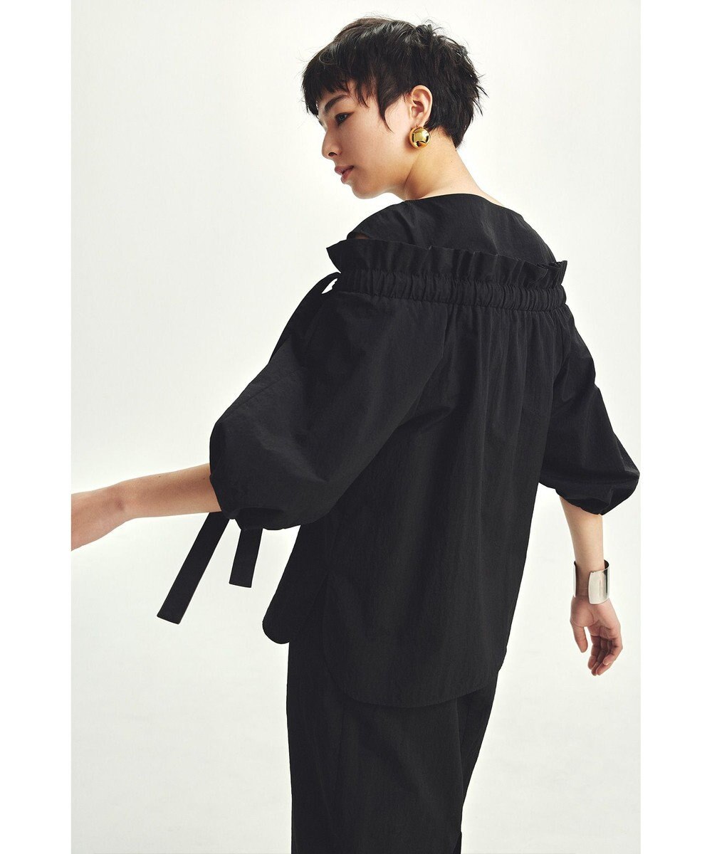 uncrave ライトプルーフナイロン ドロストワンピース 