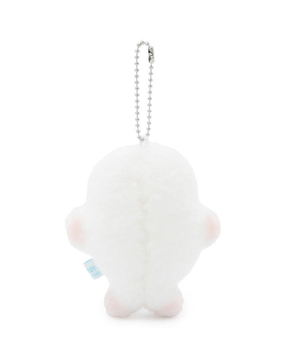 Mother garden しろたん フラットチーク キーホルダー 《しろたん》 単品 