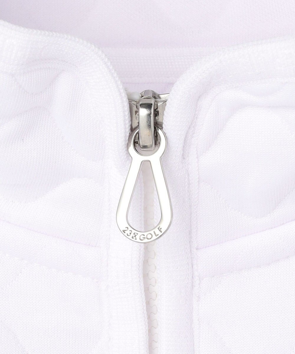 23区GOLF 【MEN】ウェーブキルトジャガードプルオーバー 