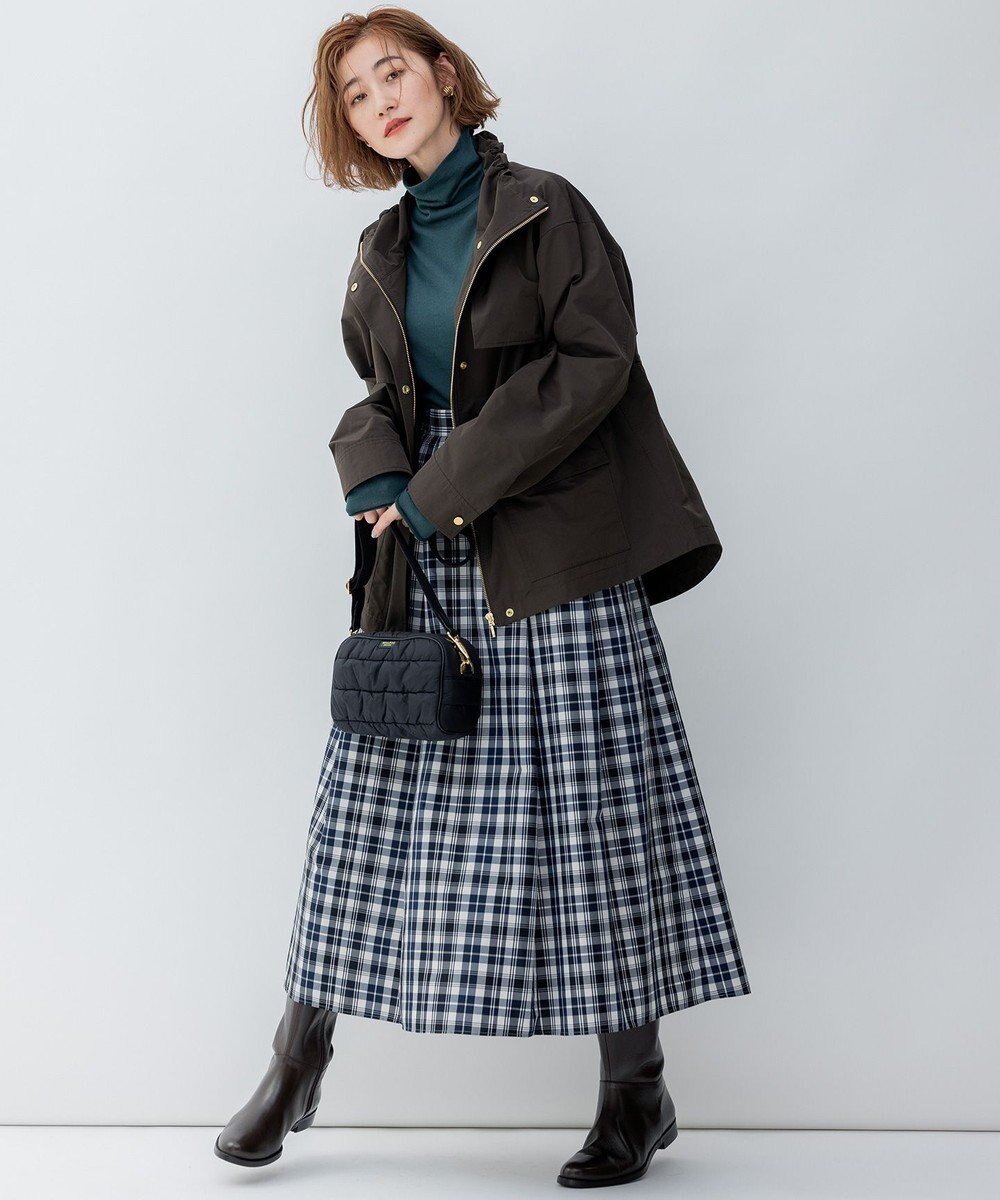 23区 L 【洗える】スムージーコットン シアー ニット 