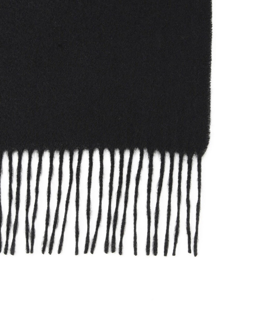 MOONBAT プラスムーンバット (+moonbat) カシミヤ100％無地マフラー 洗える 190㎝×30㎝ 