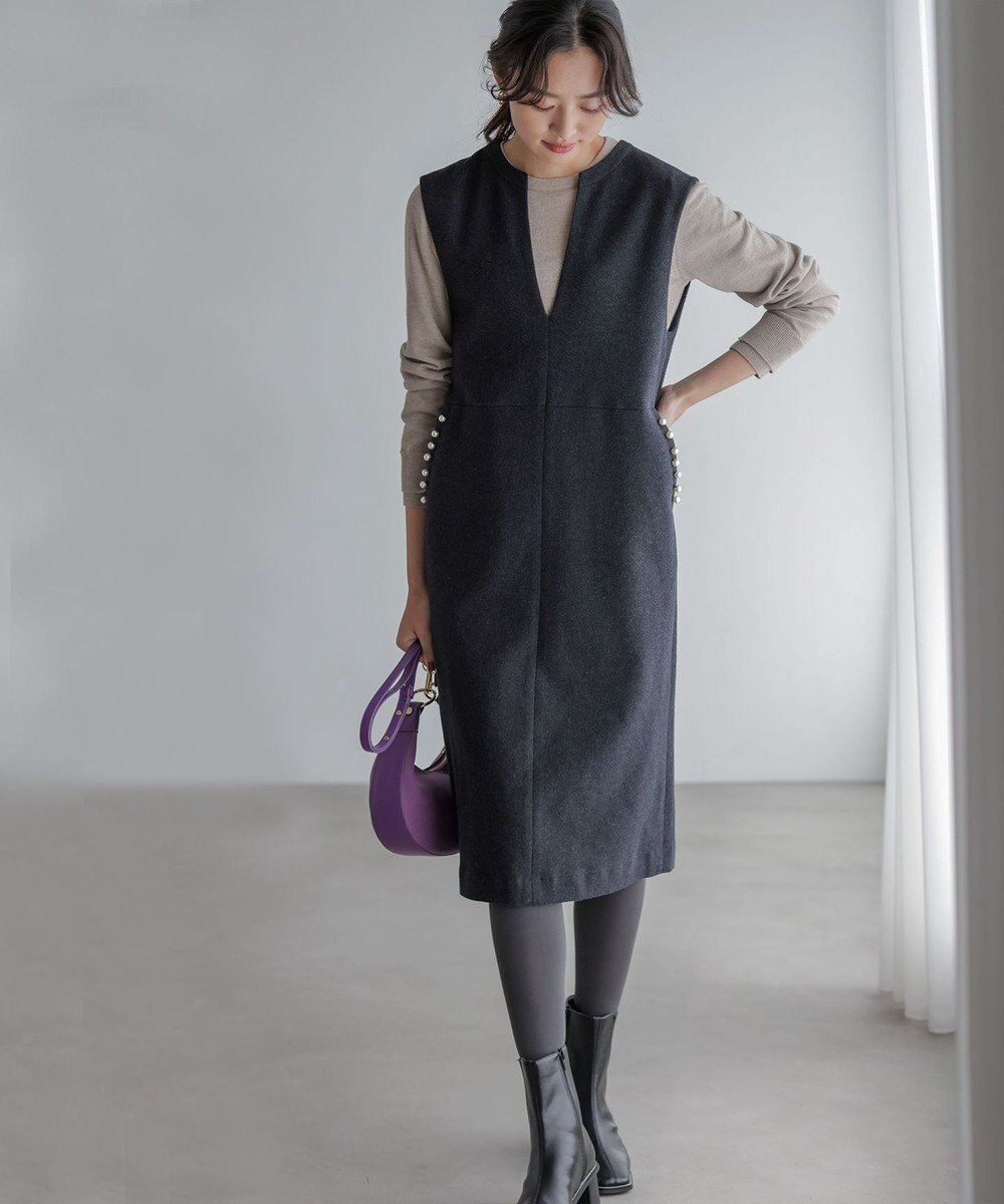 組曲 S ニューシックニットクルーネックプルオーバー 