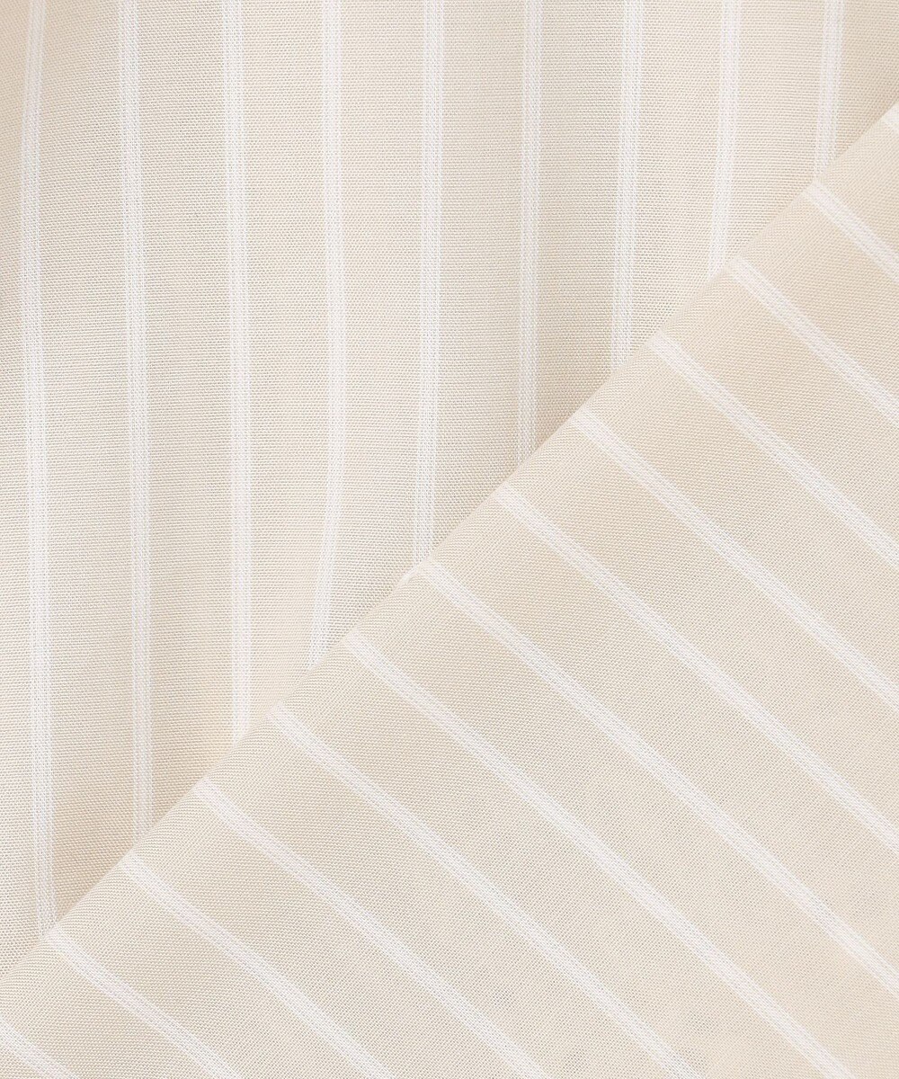 自由区 L エンブロイダリーブロードバンドカラー ブラウス 