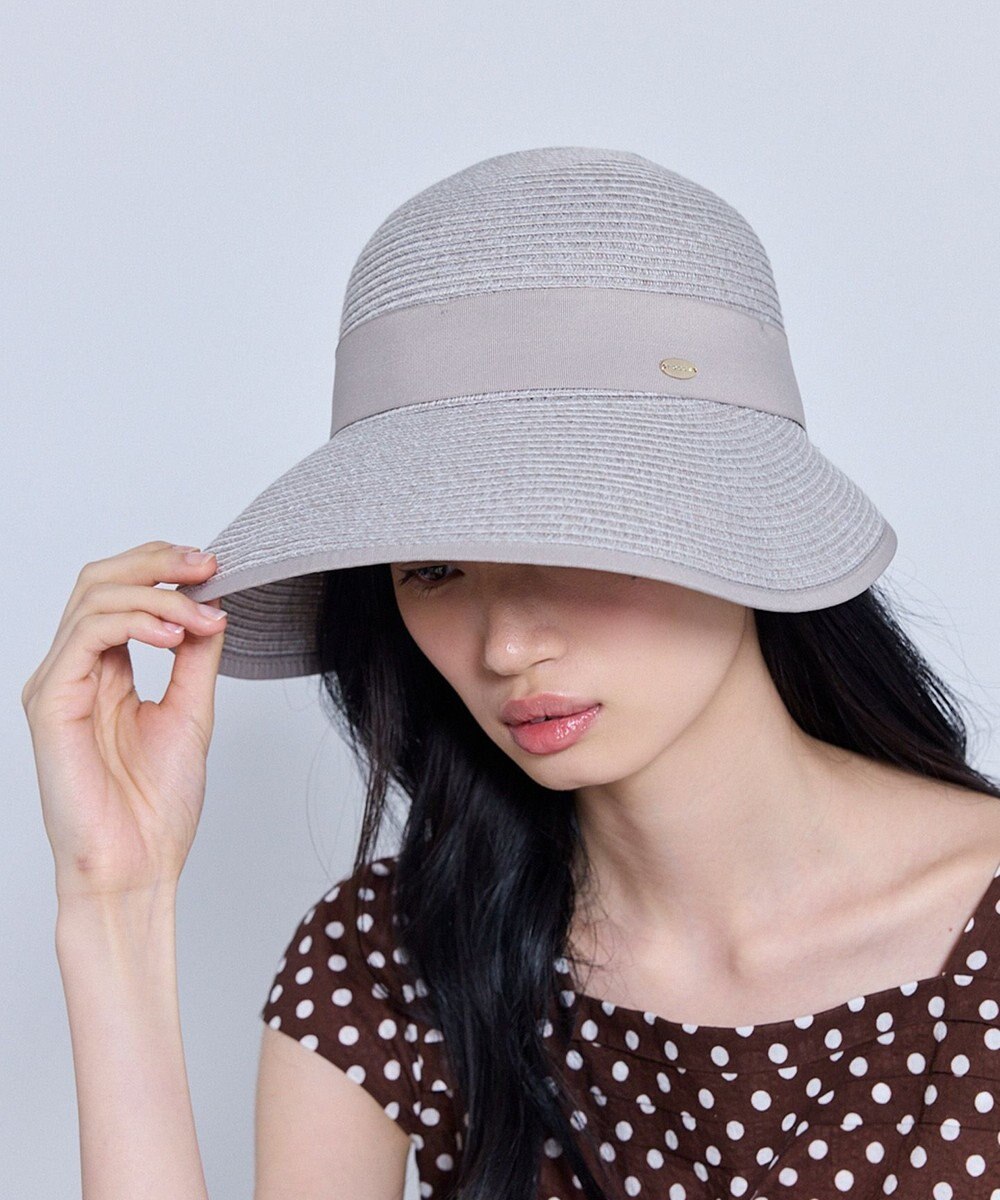 TOCCA 【サイズ調整可】HALF BRIM RIBBON HAT ブレードハット 