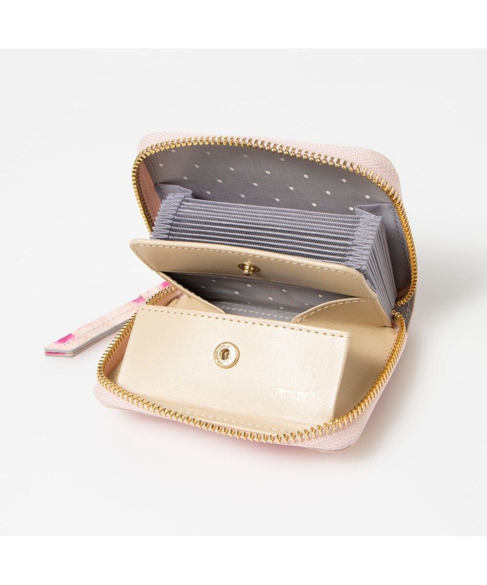 UNBILLION ペルケ perche / クロコエナメル・ジャバラカードウォレット 