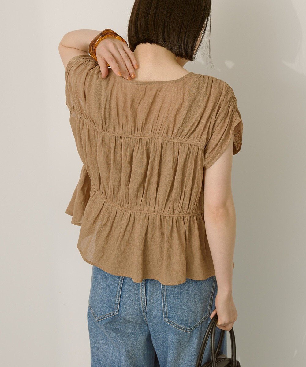 AMERICAN HOLIC 【前後2WAY】フロントリボンブラウス 