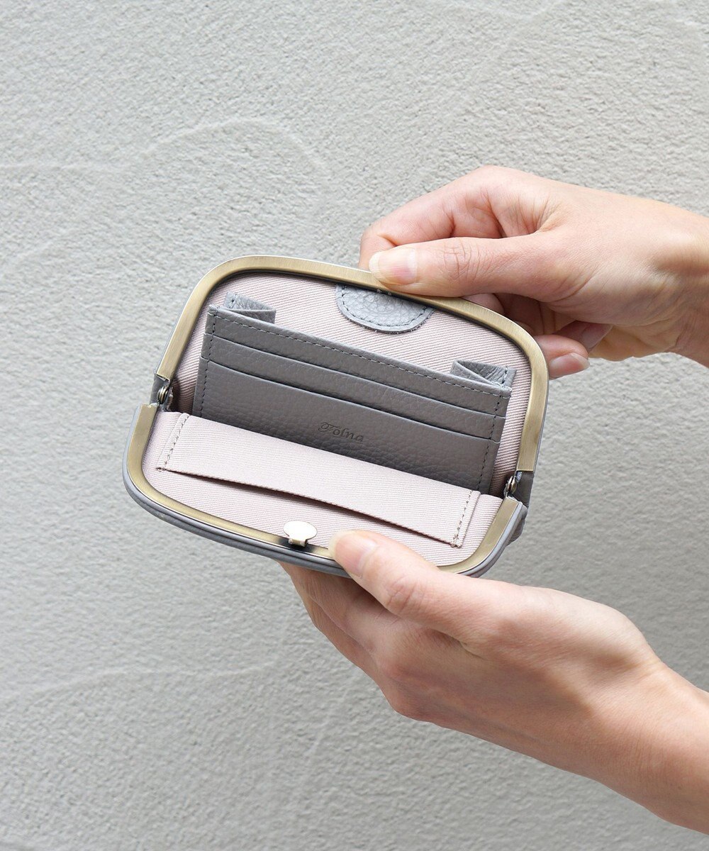 FOLNA RD ショート天溝がま口 財布 