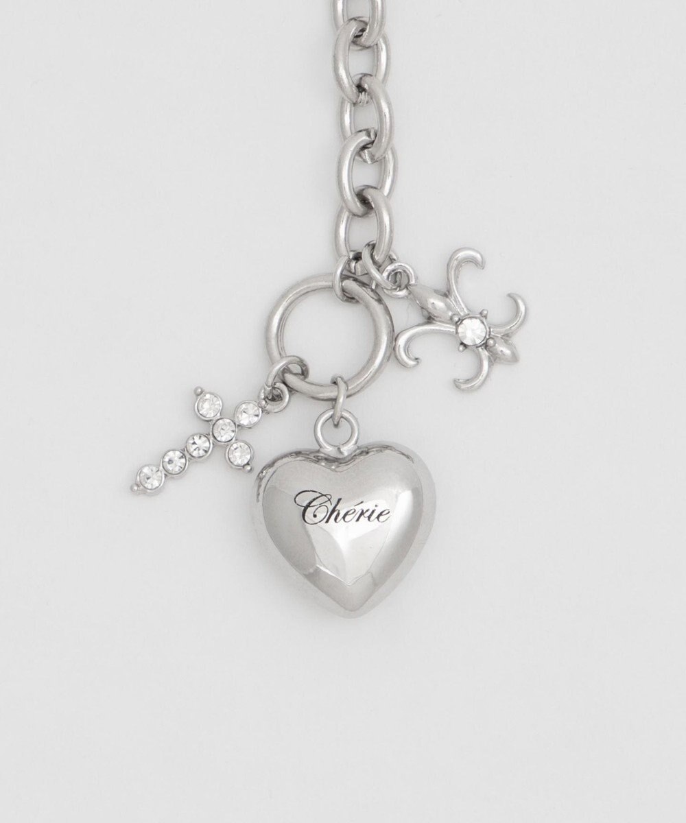 WEGO Lハートモチーフチャームネックレス 