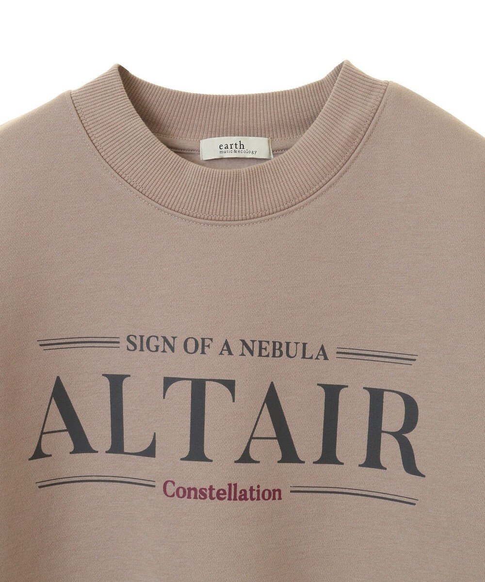 earth music&ecology アソートロゴショートスウェット 