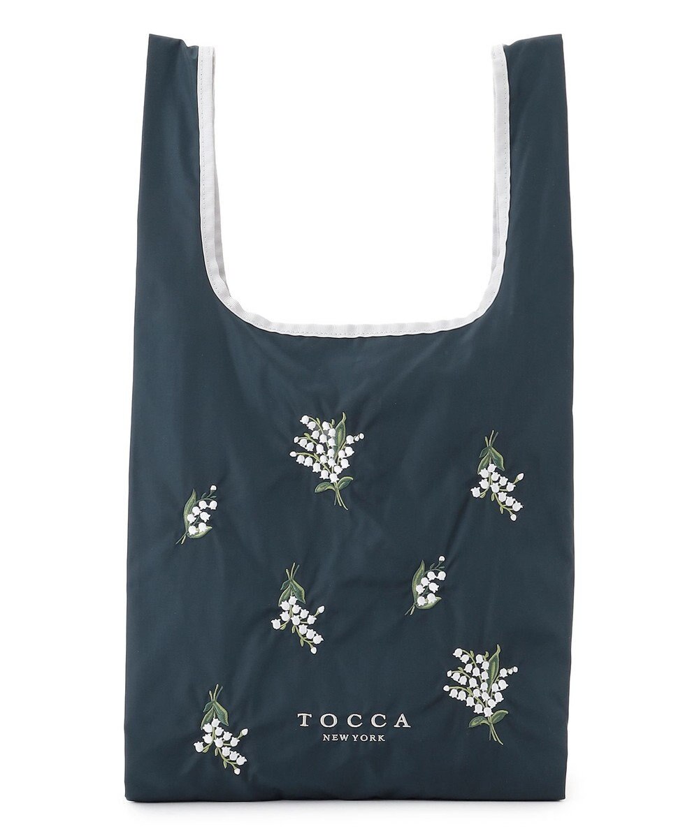 TOCCA 【A4サイズ対応・一部カラー撥水】BOUQUET DE REVE ECO BAG エコバッグ 