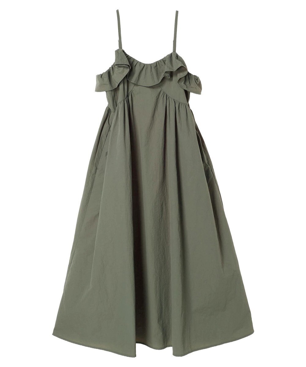 Green Parks ・ＳＵＧＡＲ　ＳＰＯＯＮ　フリルキャミワンピース 