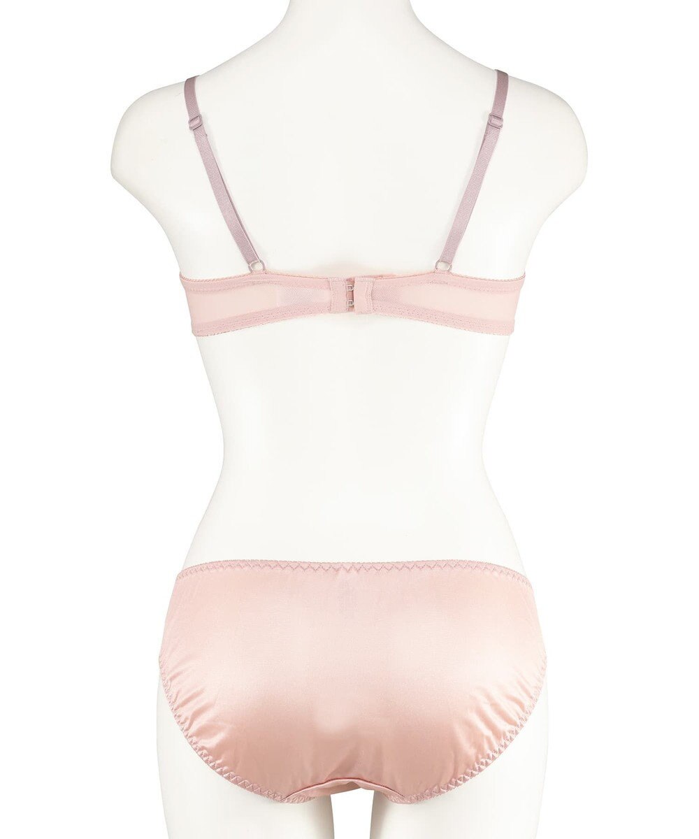 San-ai Resort（三愛水着楽園） 【WEB限定】【プチプラブラセット】純欲カラーヌーディーレーシーストリングブラ＆ショーツセット 【northerly】 