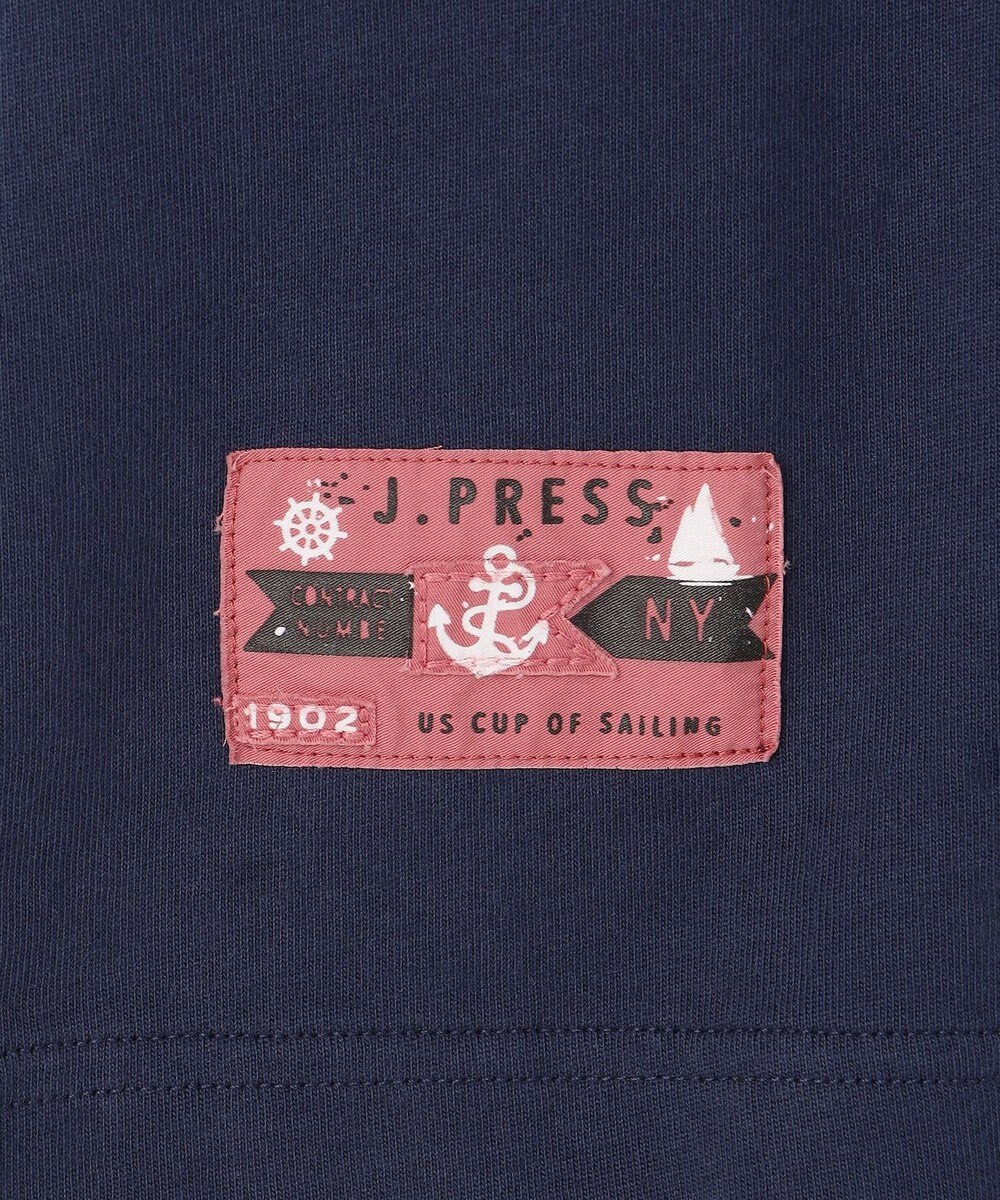 J.PRESS MEN 【NYUZELESS】エンブロイダリー モチーフTシャツ 