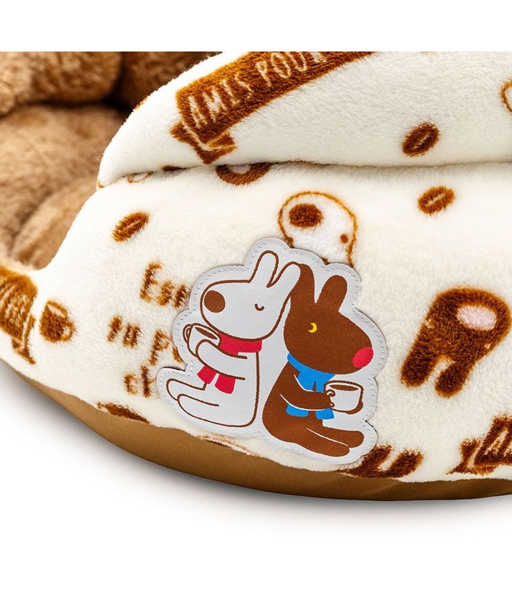 PET PARADISE リサとガスパール 遠赤外線 つぼ型ボア カドラー 