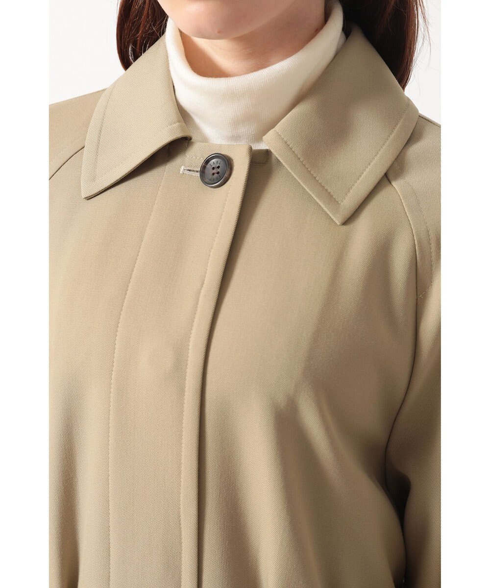 DAKS タータンチェックライニング ドルマンコート 