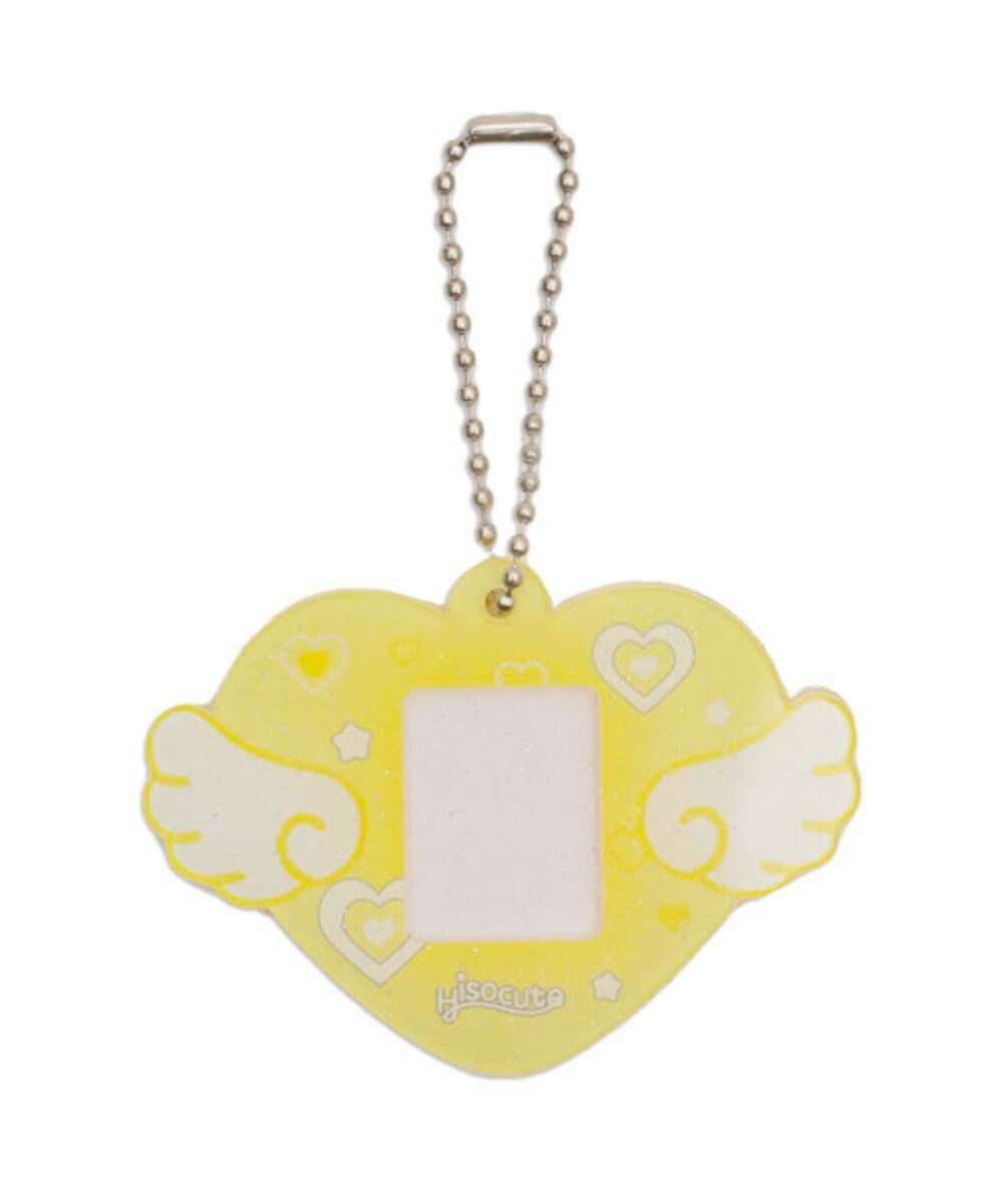 WEGO 【痛バ＆推し活グッズ】ハートエンジェルIDフォトケースキーホルダー 