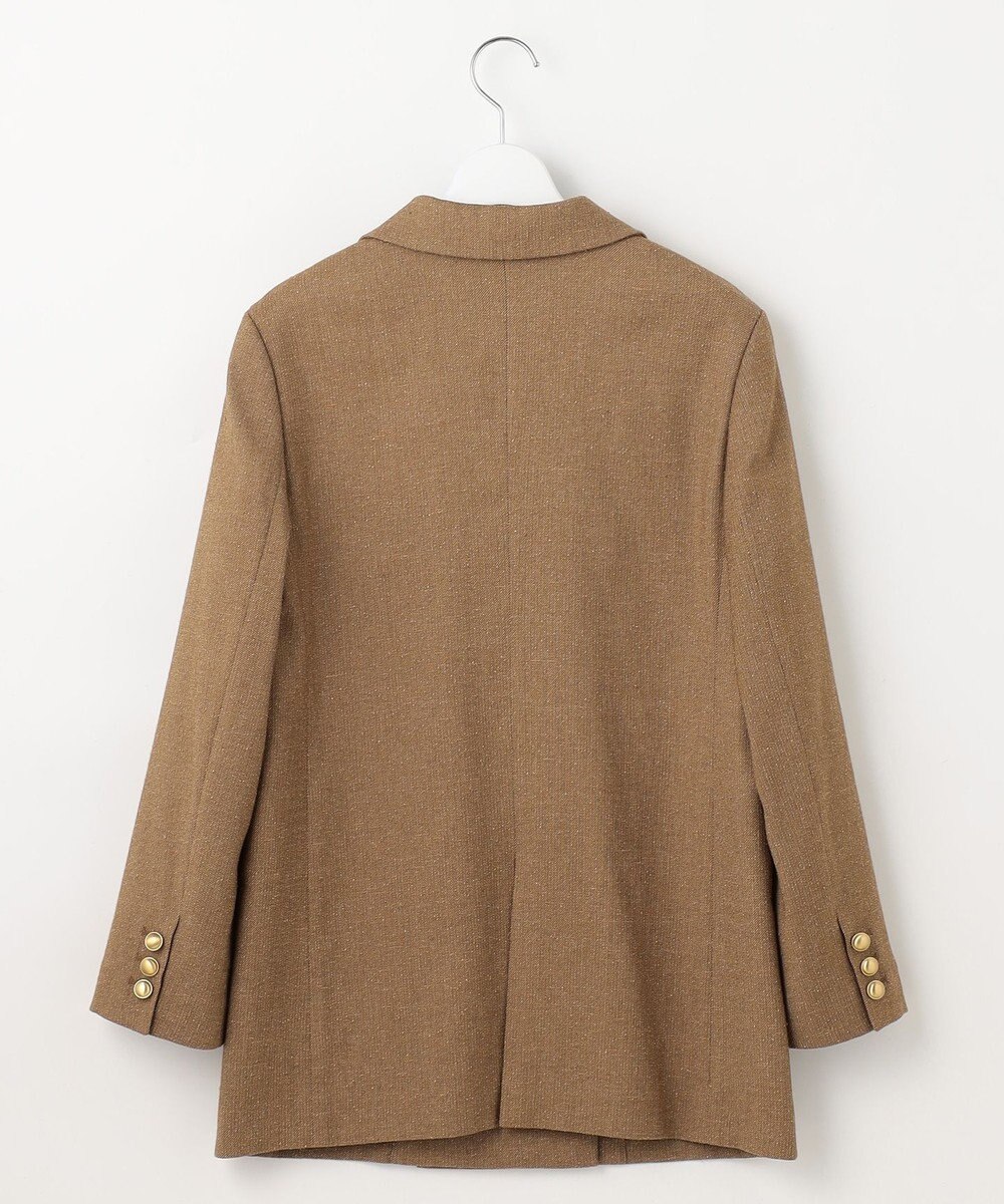 自由区 S 【SHIHOさん着用】シルクネップツイード ジャケット 