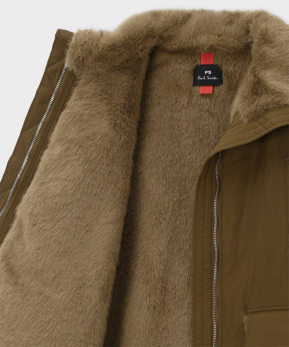 Paul Smith フェイクファー カジュアルコート 