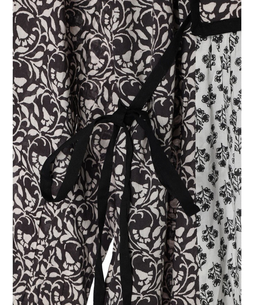 CRAFT STANDARD BOUTIQUE インド綿混エスニック切替ワンピース 