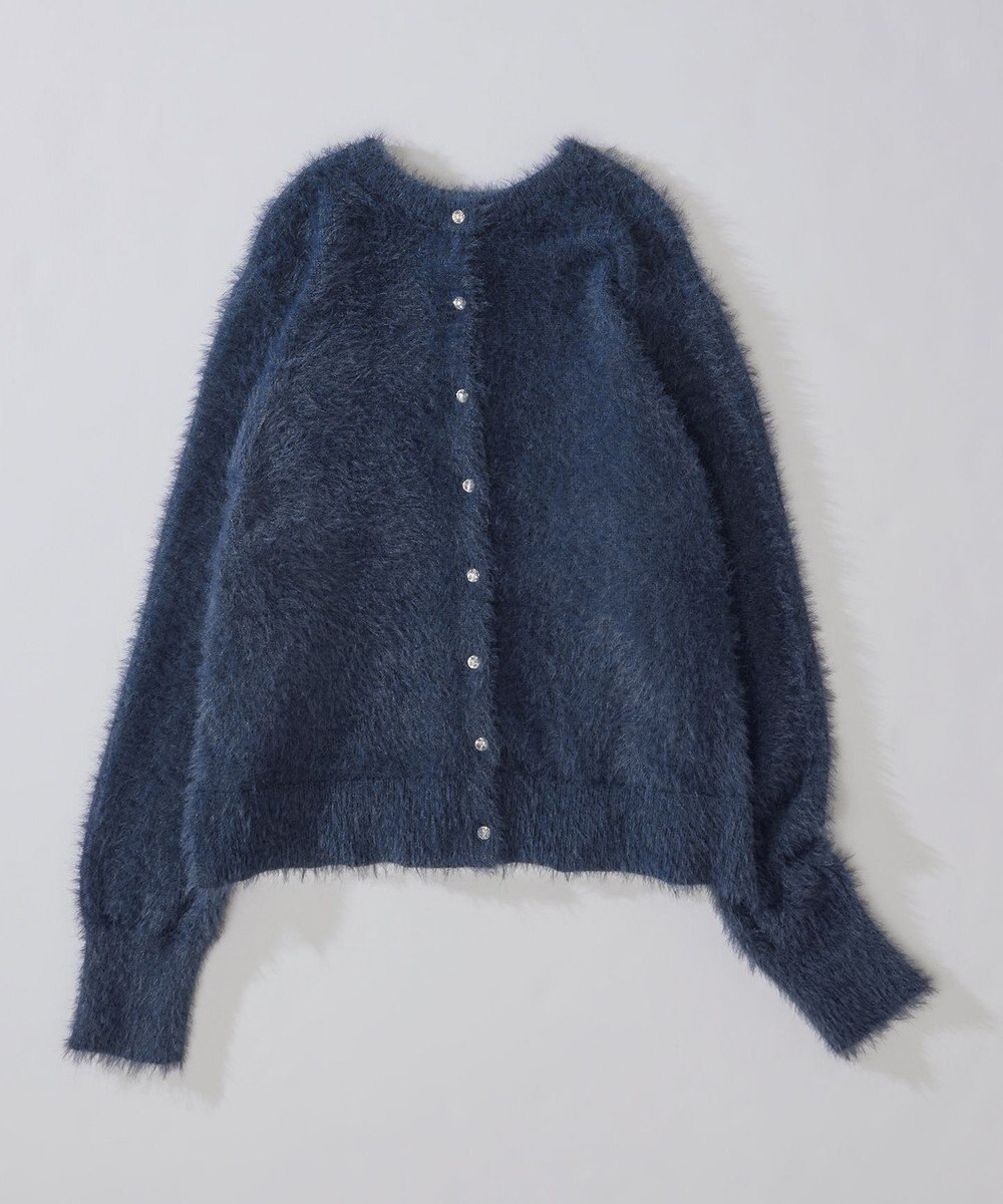 組曲 S 【前後着用可】2WAYナイロンファー ニット 