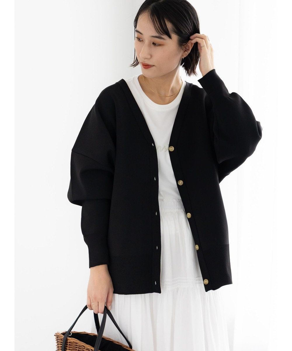 Te chichi コクーンVネックカーディガン 