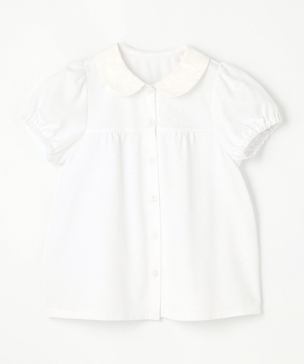 組曲 KIDS 【110-140㎝】レーシー ブラウス 