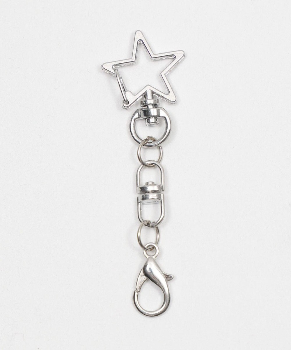 WEGO 【痛バ＆推し活】キラキラスターカードホルダーキーホルダー 