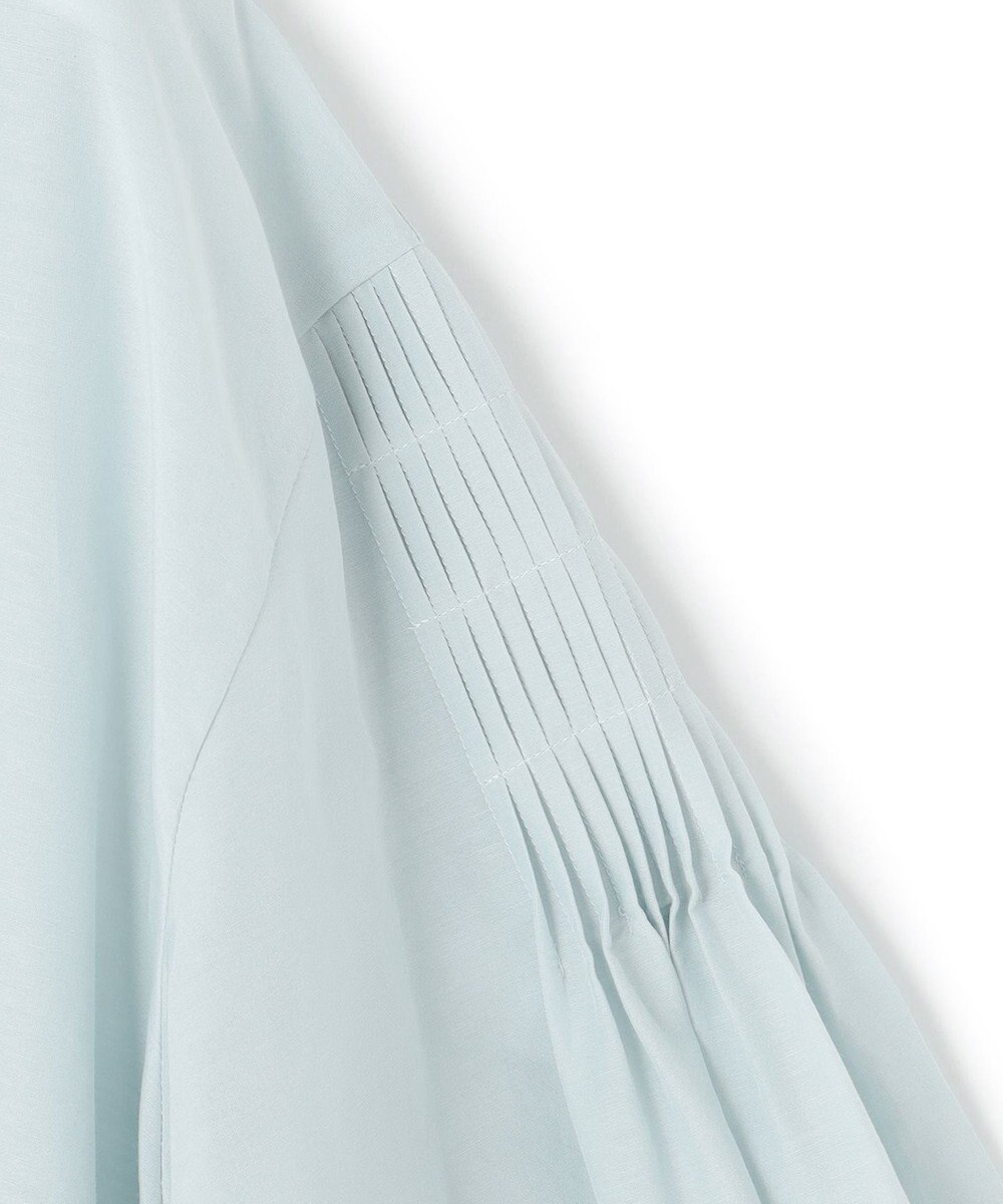 23区 【洗える】コットンシルクローン スキッパー ブラウス 