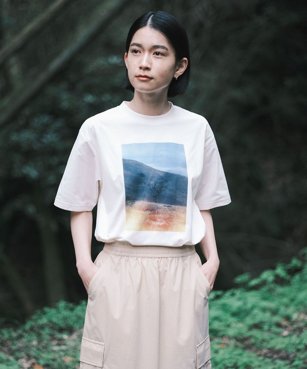SHARE PARK LADIES 【UVカット・吸水速乾・ストレッチ・軽量 】フォトプリントTシャツ（S・Mサイズ） 