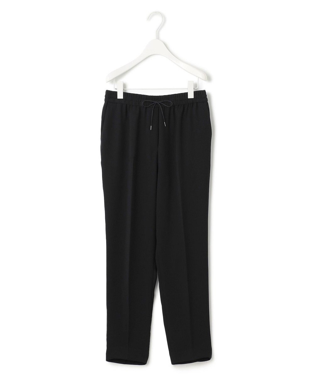 ICB 【UVカット・防シワ・洗える】ライトダブルクロス ドロストパンツ 