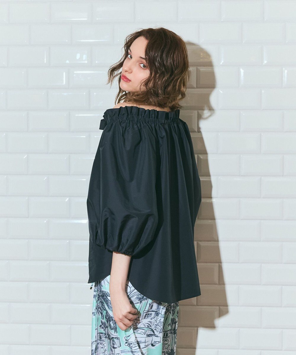 GRACE CONTINENTAL ボリュームスリーブトップ 