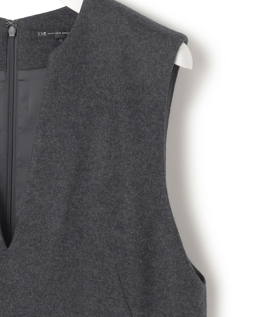 23区 S 【Sサイズ限定】ウールミルドジャージー ジャンパースカート 