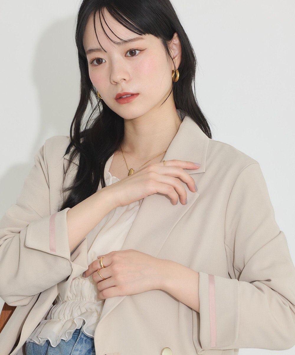 earth music&ecology ダブルテーラードジャケット 