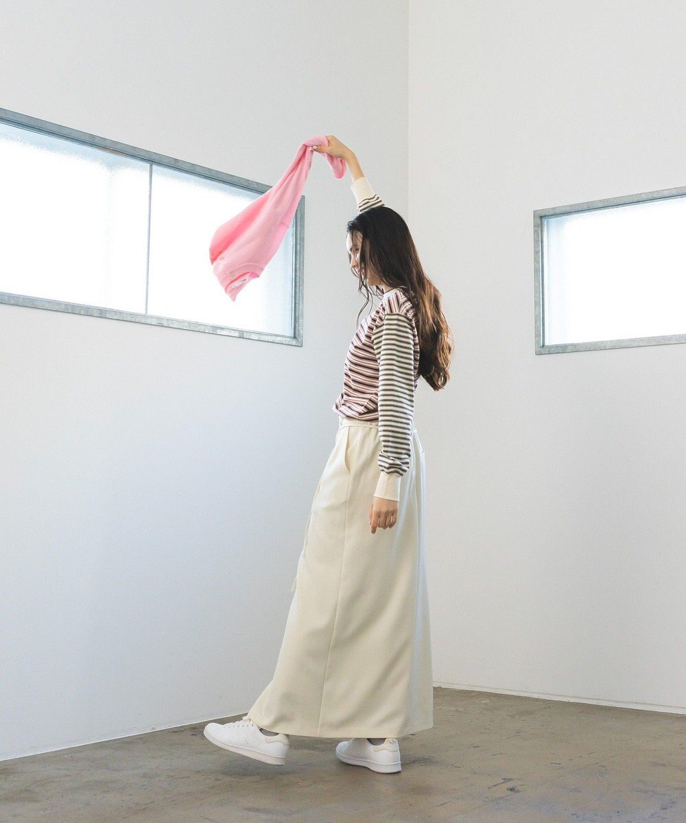 CRAFT STANDARD BOUTIQUE フロントタックロングスカート 