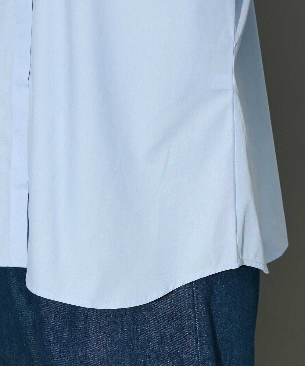 Green Parks フリルビッグカラーブラウス 