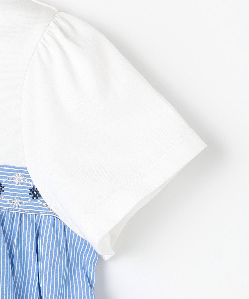 組曲 KIDS  【80-100㎝】 フラワーリボンチュニック 