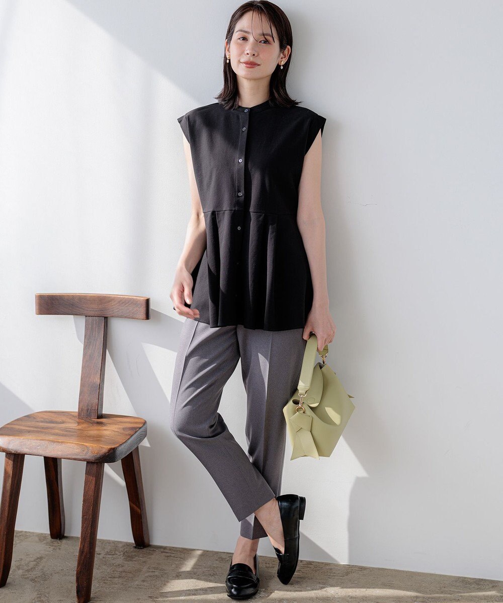 組曲 S 【先行予約】ツイルジャージーペプラム カットソー 