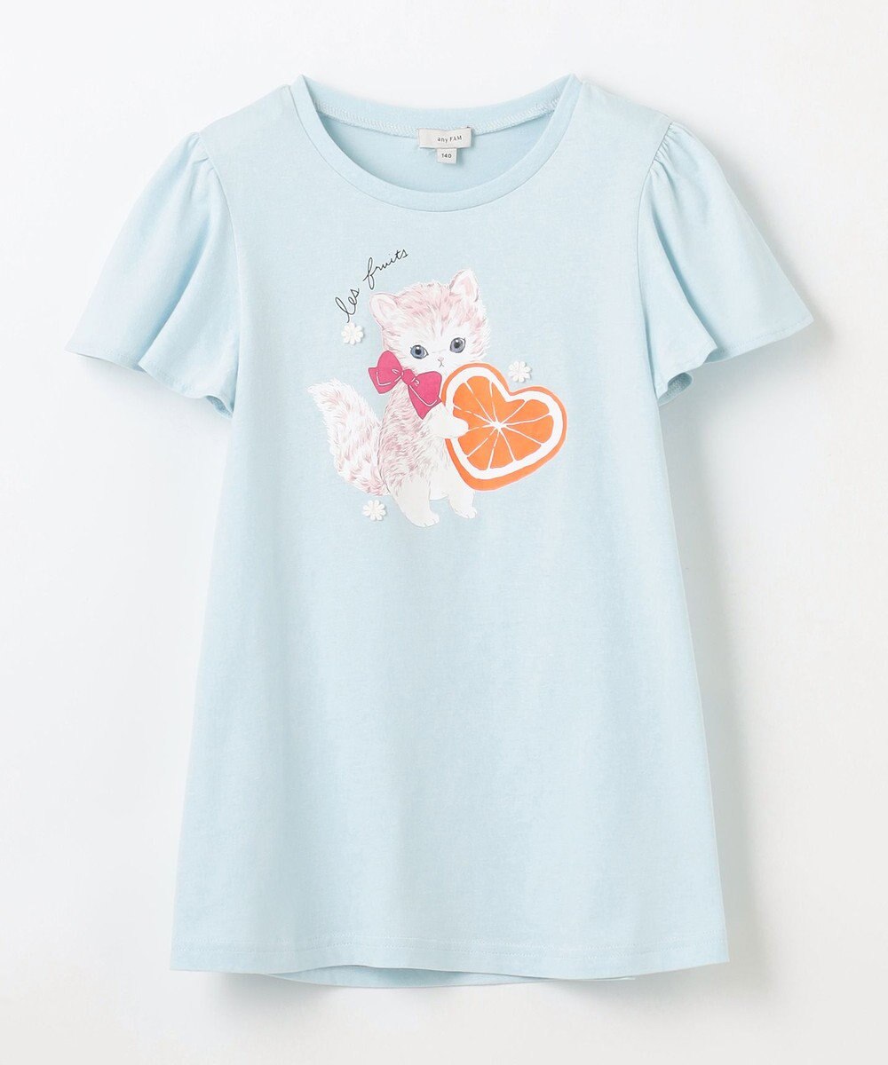 ANY KIDS 【温度で色が変わる】接触冷感 しろくま ミラクルプリント Tシャツ 