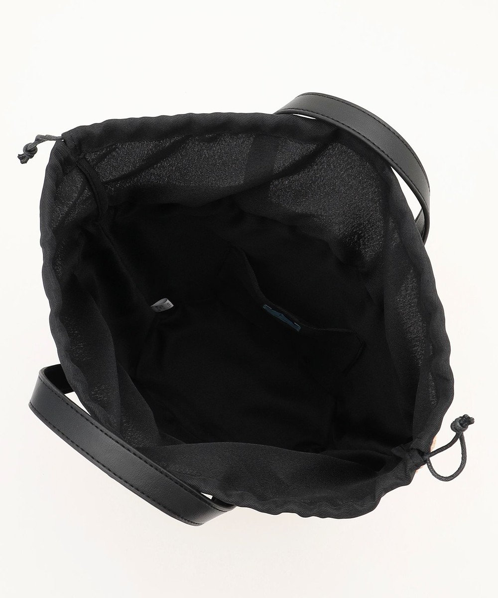 組曲 スパンコールカゴバッグ 