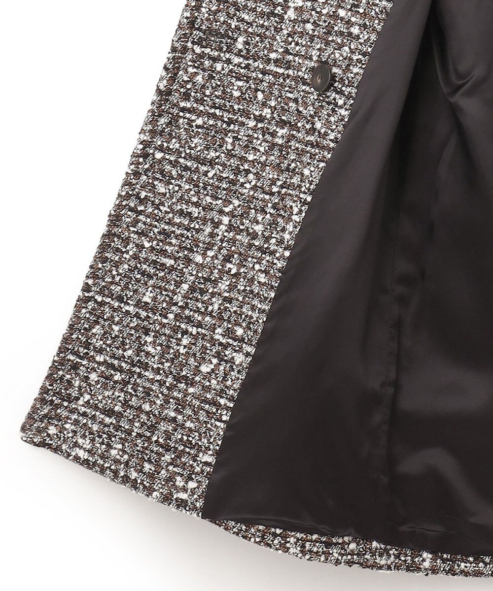 JOSEPH ウールツィード　ダブルブレステッドコート 